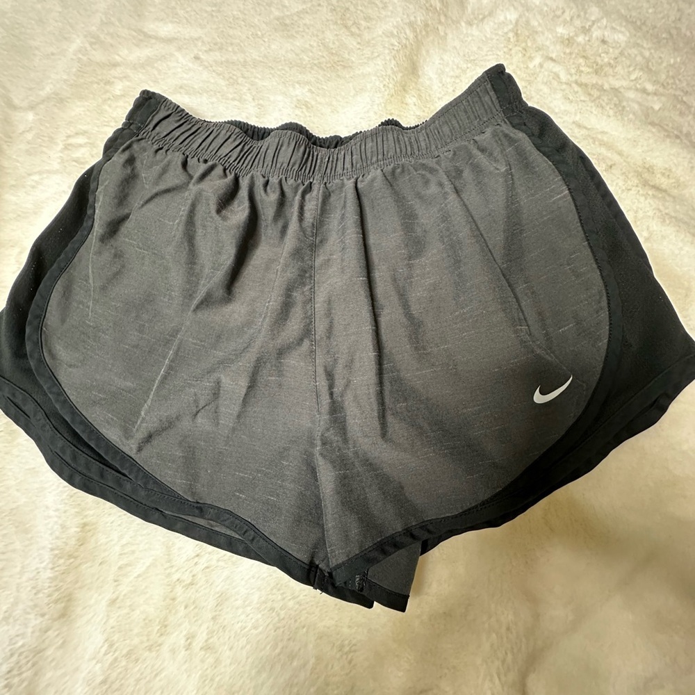 Nike Women's Charcoal Gray Athletic Shorts